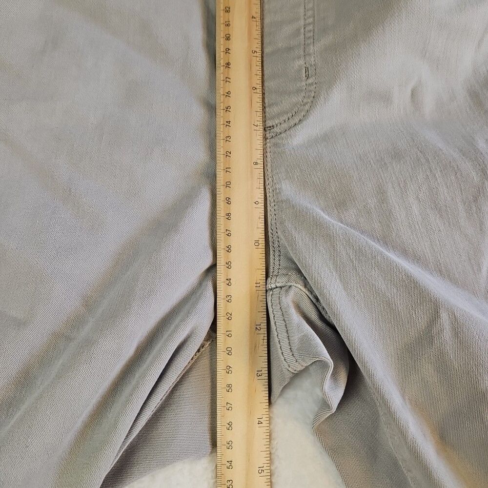 J. Jill Denim High Rise Cropped Pull On Jeans Womens Size 18 P Petite Light Gray - Picture 7 of 11